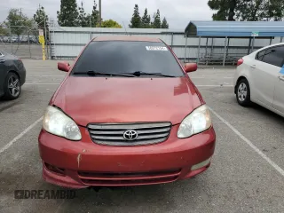 2003 Toyota Corolla CE with VIN 1NXBR32E63Z118863, listed as a Copart auction lot 54616565 with 233,229 mi miles and Salvage Title. Bid and sale history available at DreamBid. Image 5.