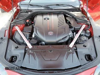 2024 Toyota GR Supra 3.0 with VIN WZ1DB0G0XRW067010, listed as a Copart auction lot 46919905 with 6,381 mi miles and Salvage Title. Bid and sale history available at carsss.com. Image 11.
