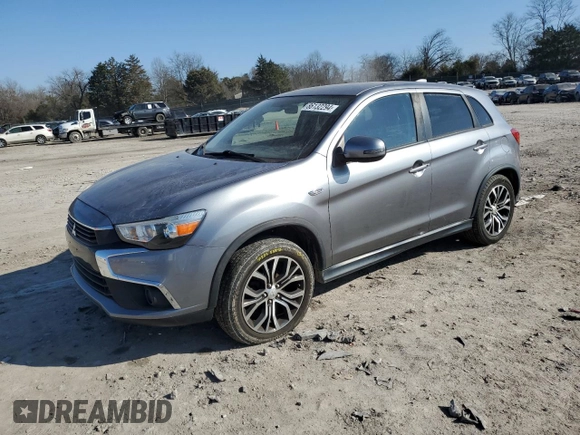 2017 Mitsubishi Outlander ES with VIN JA4AR3AU0HZ003611, listed as a Copart auction lot 86132294 with 147,579 mi miles and Salvage title. Bid and sale history available at DreamBid. Image 1.