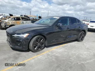 2024 Volvo S60 Plus Black Edition with VIN 7JRL12FH7RG306931, listed as a Copart auction lot 55681135 with 43,240 mi miles and Salvage title. Bid and sale history available at DreamBid. Image 1.