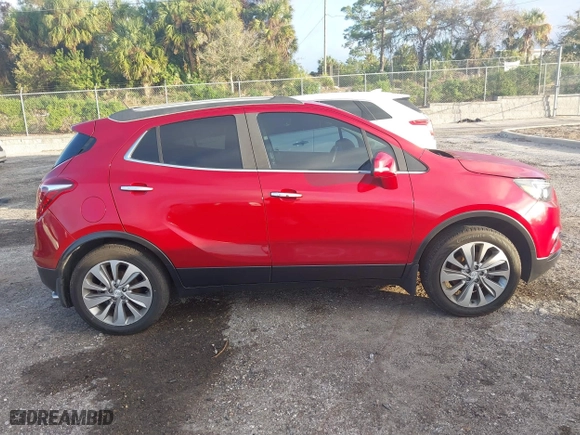 2017 Buick Encore Premium with VIN KL4CJDSB0HB008254, listed as a IAAI auction lot 41216187 with 59,146 mi miles. Bid and sale history available at carsss.com. Image 13.