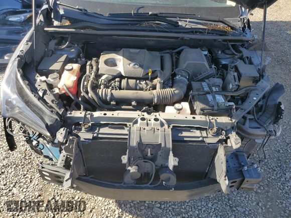 2017 Lexus NX 200t with VIN JTJYARBZ3H2055670, listed as a Copart auction lot 61213485 with 87,380 mi miles and Salvage title. Bid and sale history available at DreamBid. Image 12.
