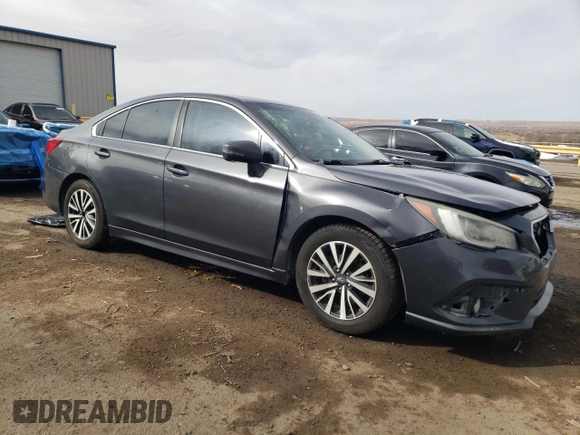 2018 Subaru Legacy Premium with VIN 4S3BNAF65J3027772, listed as a Copart auction lot 44533445 with 120,174 mi miles and Salvage title. Bid and sale history available at DreamBid. Image 4.