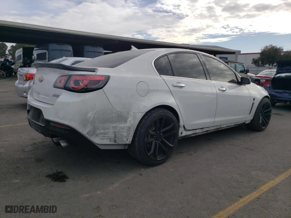 2014 Chevrolet SS with VIN 6G3F15RW7EL953910, listed as a Copart auction lot 81053614 with 64,442 mi miles and Salvage Title. Bid and sale history available at carsss.com. Image 3.