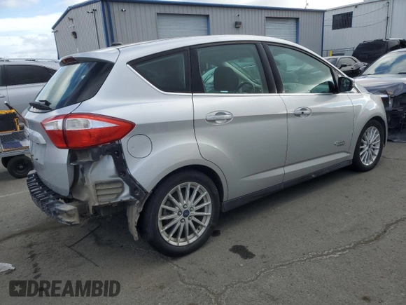 2013 Ford C-Max Energi SEL with VIN 1FADP5CU4DL553186, listed as a Copart auction lot 50930235 with 167,374 mi miles and Salvage Title. Bid and sale history available at carsss.com. Image 3.