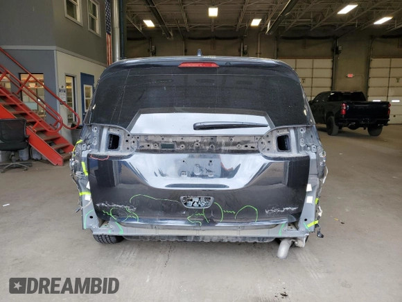 2021 Chrysler Pacifica Hybrid Limited with VIN 2C4RC1S73MR572870, listed as a Copart auction lot 55426655 with 92,436 mi miles and Salvage title. Bid and sale history available at DreamBid. Image 6.