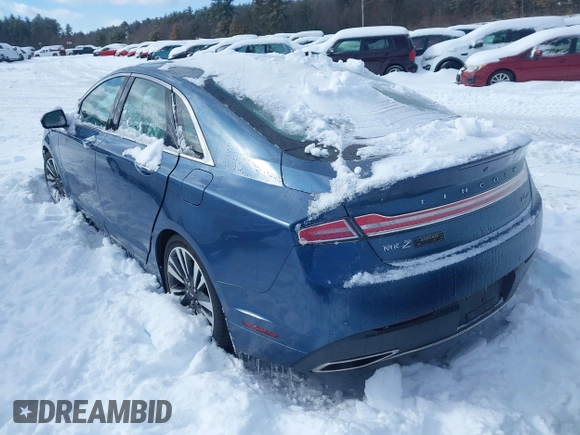 2019 Lincoln MKZ Reserve II with VIN 3LN6L5F99KR631770, listed as a IAAI auction lot 41593889 with 47,837 mi miles and . Bid and sale history available at DreamBid. Image 3.