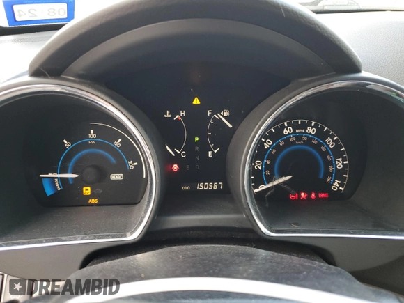 2012 Toyota Highlander Hybrid Limited with VIN JTEDC3EH5C2009970, listed as a Copart auction lot 54277314 with 150,567 mi miles and Salvage Title. Bid and sale history available at carsss.com. Image 9.