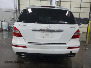 2011 Mercedes-Benz R-Class R 350 with VIN 4JGCB6FE8BA117749, listed as a Copart auction lot 45340435 with 132,215 mi miles and Salvage Title. Bid and sale history available at carsss.com. Image 6.