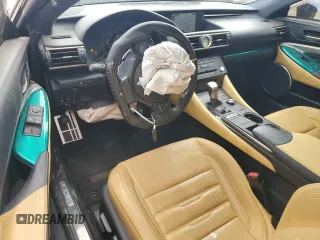 2016 Lexus RC 350 F Sport with VIN JTHSE5BC2G5007090, listed as a Copart auction lot 56938165 with 49,012 mi miles and Salvage title. Bid and sale history available at DreamBid. Image 8.
