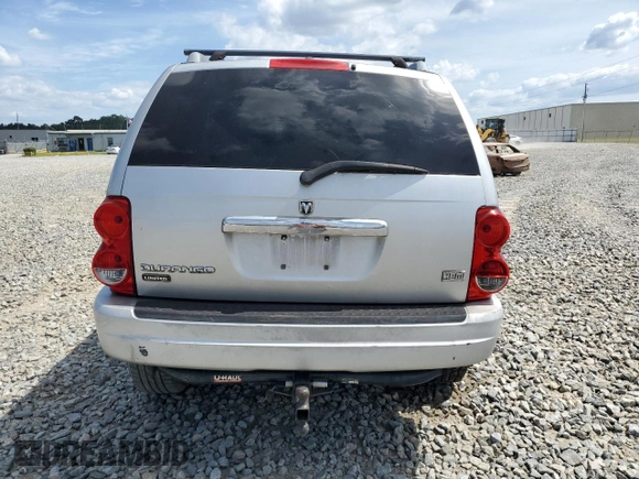 2004 Dodge Durango Limited with VIN 1D4HD58D94F154997, listed as a Copart auction lot 58973804 with 208,595 mi miles and Salvage title. Bid and sale history available at DreamBid. Image 6.