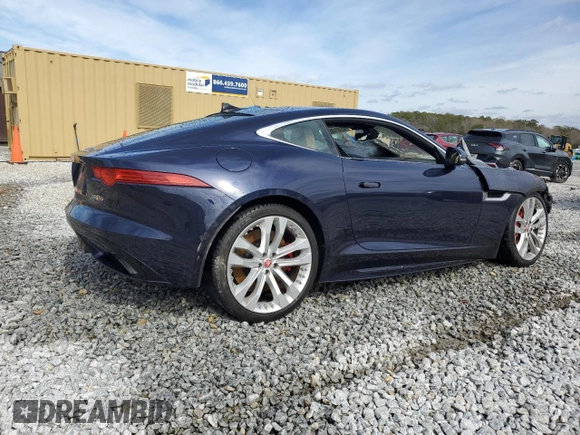 2017 Jaguar F-Type S with VIN SAJWJ6BV8H8K38891, listed as a Copart auction lot 45101085 with Not Provided miles and Non Repairable. Bid and sale history available at DreamBid. Image 3.