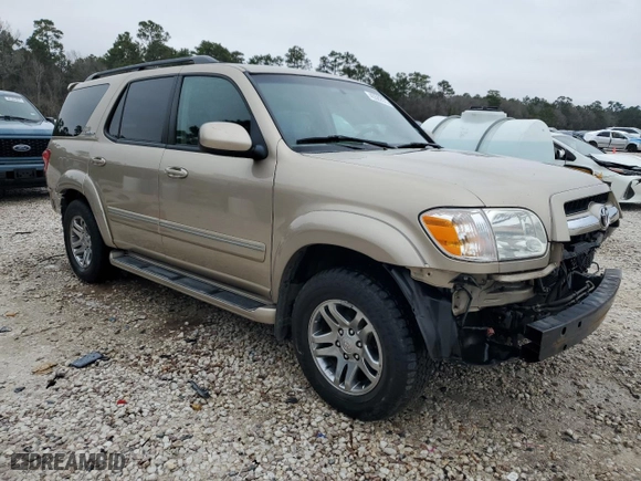 2006 Toyota Sequoia Limited with VIN 5TDBT48A06S262305, listed as a Copart auction lot 45582075 with 162,889 mi miles and Salvage Title. Bid and sale history available at carsss.com. Image 4.