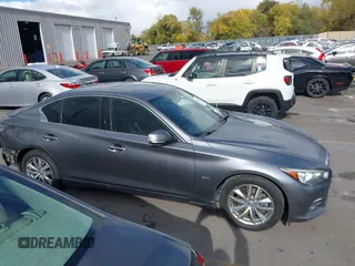 2017 Infiniti Q50 Premium with VIN JN1EV7AR2HM830032, listed as a IAAI auction lot 40777161 with 104,834 mi miles and . Bid and sale history available at DreamBid. Image 13.