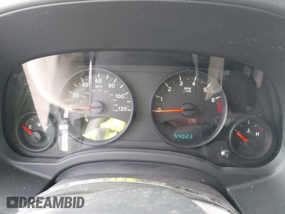 2012 Jeep Patriot Sport with VIN 1C4NJRBB1CD621282, listed as a IAAI auction lot 42005917 with 54,023 mi miles. Bid and sale history available at carsss.com. Image 7.