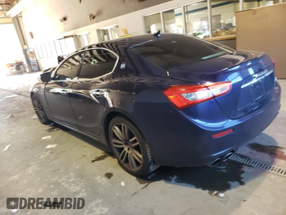 2016 Maserati Ghibli S with VIN ZAM57RSA2G1173532, listed as a Copart auction lot 41281714 with 79,873 mi miles. Bid and sale history available at carsss.com. Image 2.