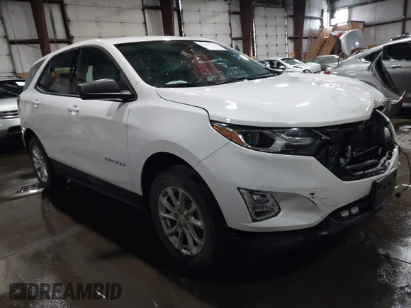 2019 Chevrolet Equinox LS with VIN 2GNAXSEV3K6273841, listed as a IAAI auction lot 41614654 with 39,887 mi miles and . Bid and sale history available at DreamBid. Image 1.