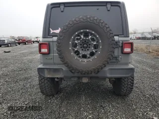 2022 Jeep Wrangler Unlimited Willys with VIN 1C4HJXDM1NW241284, listed as a Copart auction lot 83336744 with Not Provided miles and Salvage Title. Bid and sale history available at DreamBid. Image 6.