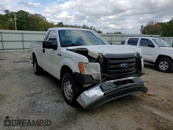 2012 Ford F-150 XL with VIN 1FTMF1CF6CFB58835, listed as a Copart auction lot 80748034 with 134,130 mi miles and Salvage Title. Bid and sale history available at carsss.com. Image 11.