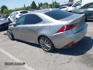 2015 Lexus IS 250 with VIN JTHBF1D27F5057749, listed as a IAAI auction lot 42304507 with 218,452 mi miles and . Bid and sale history available at DreamBid. Image 3.