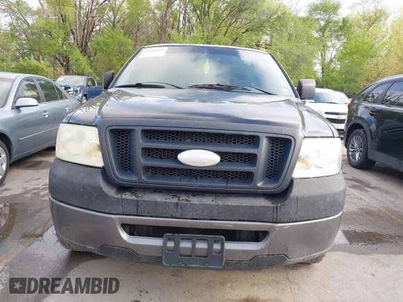 2008 Ford F-150 XL with VIN 1FTRF12268KF03798, listed as a IAAI auction lot 42030835 with 202,239 mi miles. Bid and sale history available at carsss.com. Image 6.