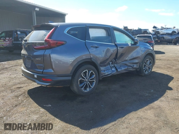 2021 Honda CR-V EX-L с VIN 7FART6H88ME036428, выставлен на аукционе IAAI как лот 42375376 с пробегом 22 393 миль миль и . История ставок и продаж доступна на DreamBid. Изображение 4.
