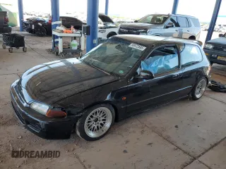 1992 Honda Civic z VIN 2HGEH2347NH520077, wystawiony jako Copart lot #58972595 z przebiegiem 62 968 mil mil oraz Szkoda całkowita • Salvage title. Historia ofert i sprzedaży dostępna na DreamBid. Obrazek 1.