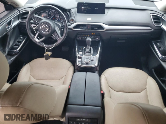 2022 Mazda CX-9 Touring with VIN JM3TCBCY3N0613584, listed as a Copart auction lot 62630605 with 39,950 mi miles and Non repairable. Bid and sale history available at DreamBid. Image 8.