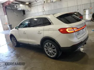 2016 Lincoln MKX Reserve with VIN 2LMTJ8LR9GBL43921, listed as a Copart auction lot 50354415 with 109,234 mi miles and Clean Title. Bid and sale history available at DreamBid. Image 2.