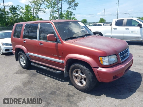1998 Isuzu Trooper S with VIN JACDJ58XXW7916695, listed as a IAAI auction lot 42135639 with 254,186 mi miles and . Bid and sale history available at DreamBid. Image 1.