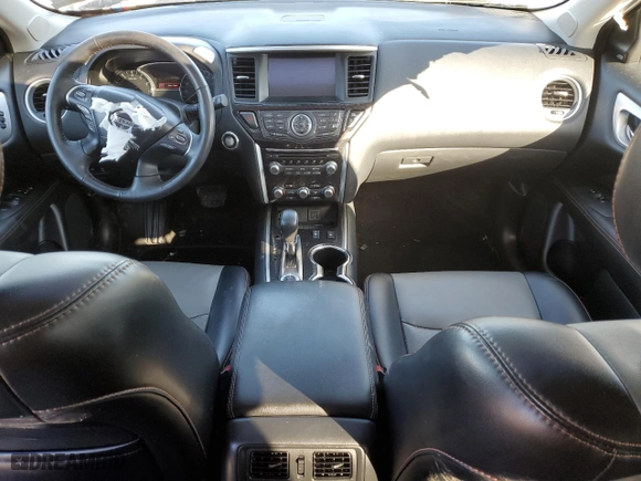 2019 Nissan Pathfinder SV with VIN 5N1DR2MMXKC648815, listed as a Copart auction lot 47436055 with 0 mi miles and Salvage Title. Bid and sale history available at carsss.com. Image 8.