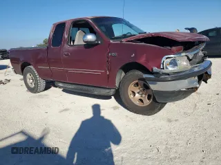 1998 Ford F-150 with VIN 1FTDX1722WNA08817, listed as a Copart auction lot 81589064 with 201,874 mi miles and Salvage title. Bid and sale history available at DreamBid. Image 4.