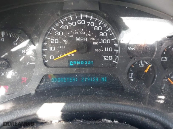 2002 Chevrolet TrailBlazer LTZ with VIN 1GNDT13S622306159, listed as a IAAI auction lot 41571354 with 219,124 mi miles. Bid and sale history available at carsss.com. Image 7.