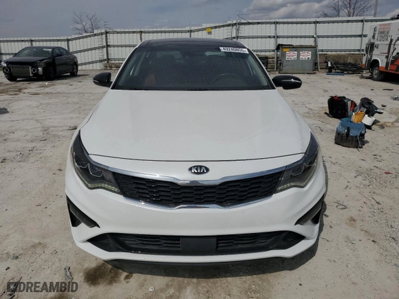 2019 Kia Optima SX with VIN 5XXGW4L25KG335015, listed as a Copart auction lot 49240855 with 51,933 mi miles and Salvage Title. Bid and sale history available at carsss.com. Image 5.