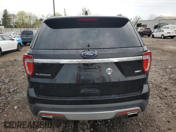 2016 Ford Explorer Platinum with VIN 1FM5K8HT2GGB60164, listed as a Copart auction lot 52878495 with Not provided miles and Salvage title. Bid and sale history available at DreamBid. Image 6.