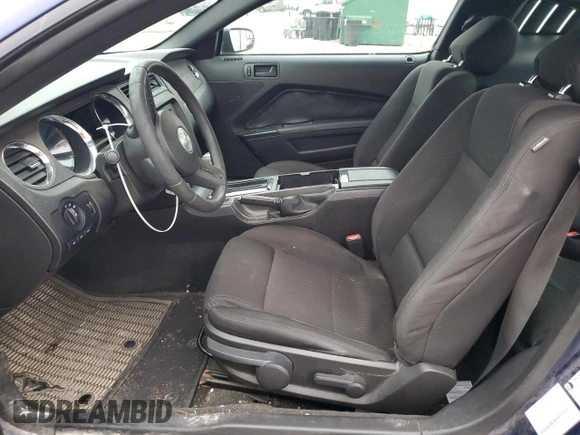2012 Ford Mustang V6 Premium with VIN 1ZVBP8AM0C5256504, listed as a Copart auction lot 86628894 with 187,417 mi miles and Salvage Title. Bid and sale history available at carsss.com. Image 7.
