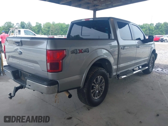 2020 Ford F-150 XL with VIN 1FTEW1E56LFA27123, listed as a IAAI auction lot 42212376 with 82,390 mi miles and . Bid and sale history available at DreamBid. Image 4.