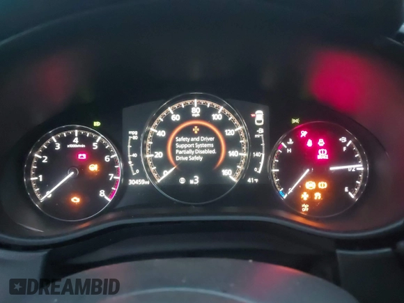 2023 Mazda CX-30 S Carbon Edition with VIN 3MVDMBCM5PM545150, listed as a IAAI auction lot 41104881 with 30,459 mi miles and . Bid and sale history available at DreamBid. Image 7.