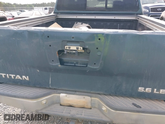 2004 Nissan Titan LE with VIN 1N6AA07B64N503241, listed as a IAAI auction lot 41938647 with 1 mi miles. Bid and sale history available at carsss.com. Image 6.
