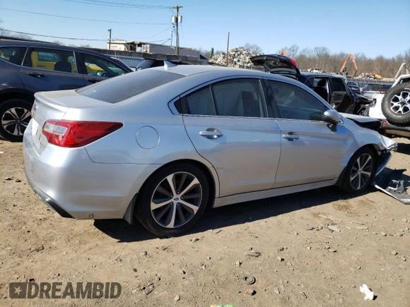 2018 Subaru Legacy Limited with VIN 4S3BNAN63J3007439, listed as a Copart auction lot 41096913 with 85,021 mi miles. Bid and sale history available at carsss.com. Image 3.