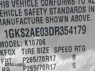 2013 GMC Yukon SLE with VIN 1GKS2AE03DR354179, listed as a IAAI auction lot 41612114 with 150,851 mi miles. Bid and sale history available at carsss.com. Image 9.