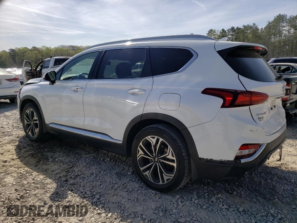 2019 Hyundai Santa Fe Ultimate with VIN 5NMS53AA1KH114031, listed as a Copart auction lot 50471895 with 74,864 mi miles and Salvage Title. Bid and sale history available at carsss.com. Image 2.