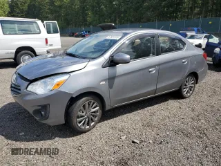 2018 Mitsubishi Mirage ES z VIN ML32F3FJ2JHF07841, wystawiony jako Copart lot #57681975 z przebiegiem 38 271 mil mil oraz Szkoda całkowita • Salvage title. Historia ofert i sprzedaży dostępna na DreamBid. Obrazek 1.