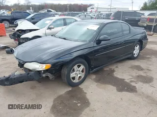 2004 Chevrolet Monte Carlo LS with VIN 2G1WW12EX49390827, listed as a IAAI auction lot 42066379 with 186,514 mi miles and . Bid and sale history available at DreamBid. Image 18.