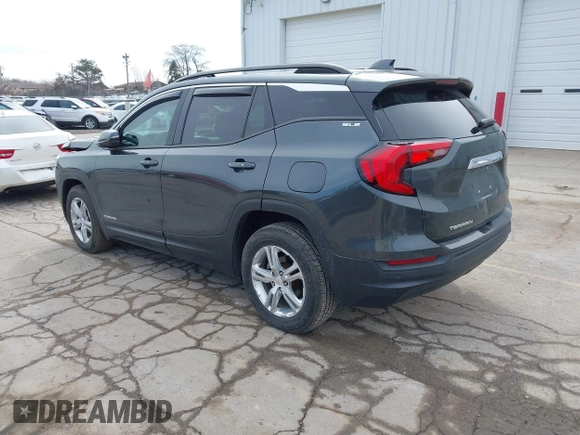 2019 GMC Terrain SLE with VIN 3GKALMEV9KL165031, listed as a IAAI auction lot 41857494 with 142,995 mi miles. Bid and sale history available at carsss.com. Image 3.