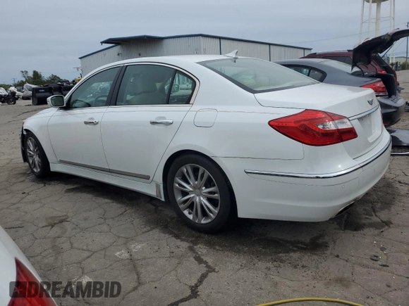 2012 Hyundai Genesis 5.0L R-Spec with VIN KMHGC4DH8CU203448, listed as a Copart auction lot 73234264 with 93,692 mi miles and Salvage Title. Bid and sale history available at carsss.com. Image 2.