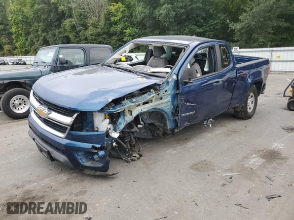 2019 Chevrolet Colorado 2WD Work Truck with VIN 1GCHSBEN0K1327072, listed as a Copart auction lot 70606244 with 0 mi miles and Salvage Title. Bid and sale history available at carsss.com. Image 1.