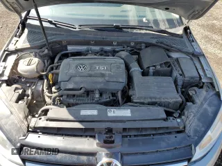 2017 Volkswagen Golf S z VIN 3VW017AU1HM524156, wystawiony jako Copart lot #61099395 z przebiegiem 24 038 mil mil oraz Czysty tytuł • Clean title. Historia ofert i sprzedaży dostępna na DreamBid. Obrazek 11.