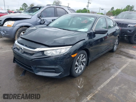 2016 Honda Civic EX with VIN 19XFC2F79GE023053, listed as a IAAI auction lot 41961571 with 136,054 mi miles and . Bid and sale history available at DreamBid. Image 2.
