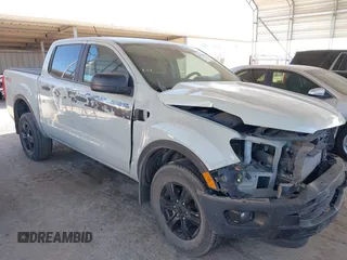 2022 Ford Ranger XL with VIN 1FTER4EH9NLD13975, listed as a IAAI auction lot 41251199 with 36,545 mi miles. Bid and sale history available at carsss.com. Image 1.